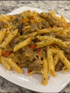 Rasta Pasta- Steak