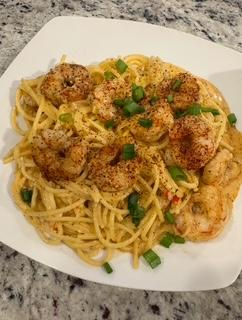 Cajun Shrimp Alfredo